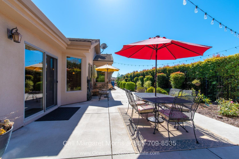 Blacklake Nipomo CA Golf Homes - Enjoy serene outdoor living spaces in this Blacklake Nipomo home for sale. 